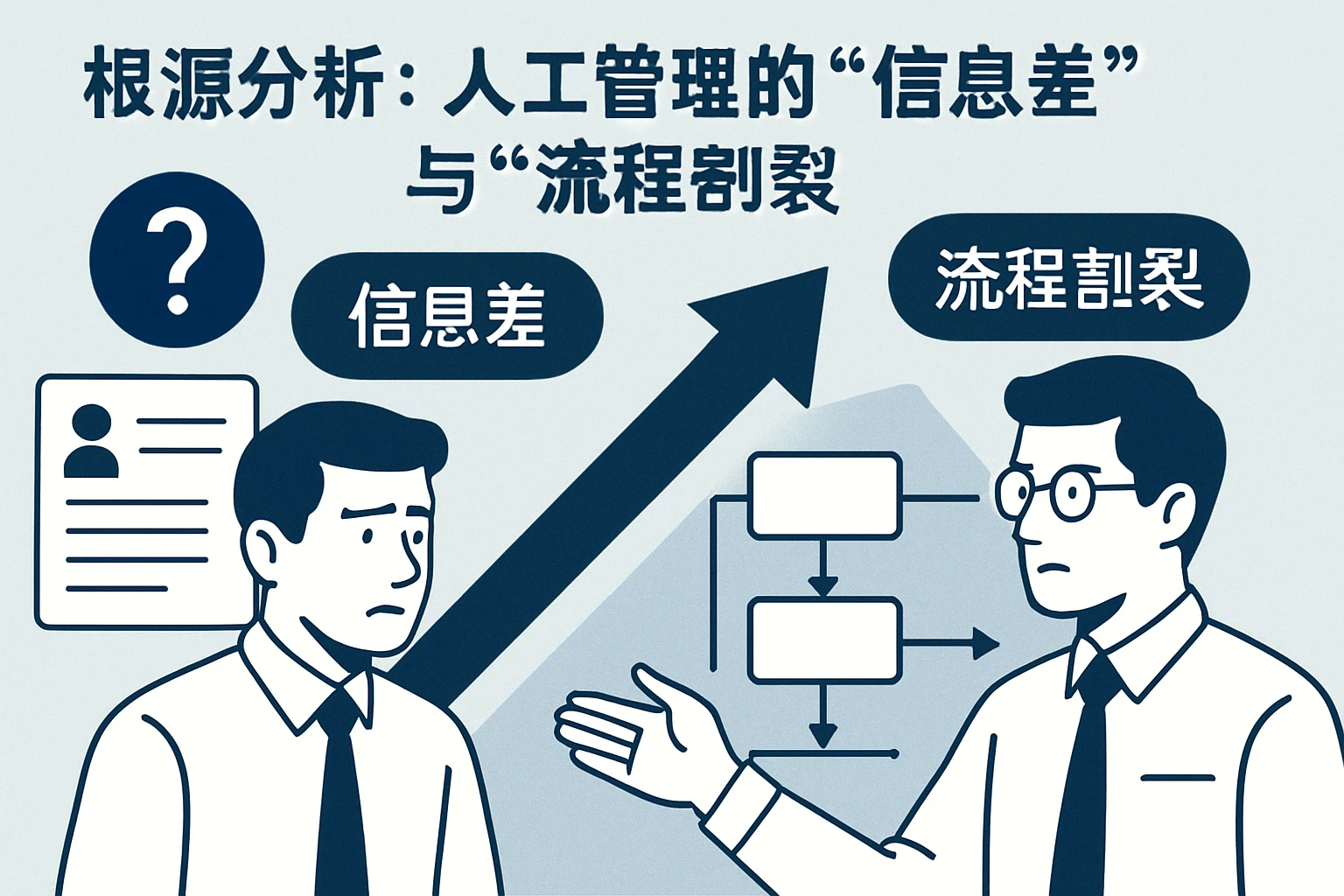 2. 根源分析：人工管理的“信息差”与“流程割裂”