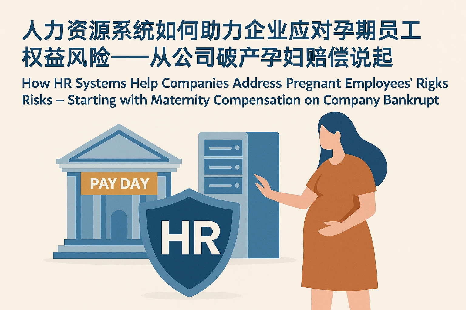 人力资源系统如何助力企业应对孕期员工权益风险——从公司破产孕妇赔偿说起