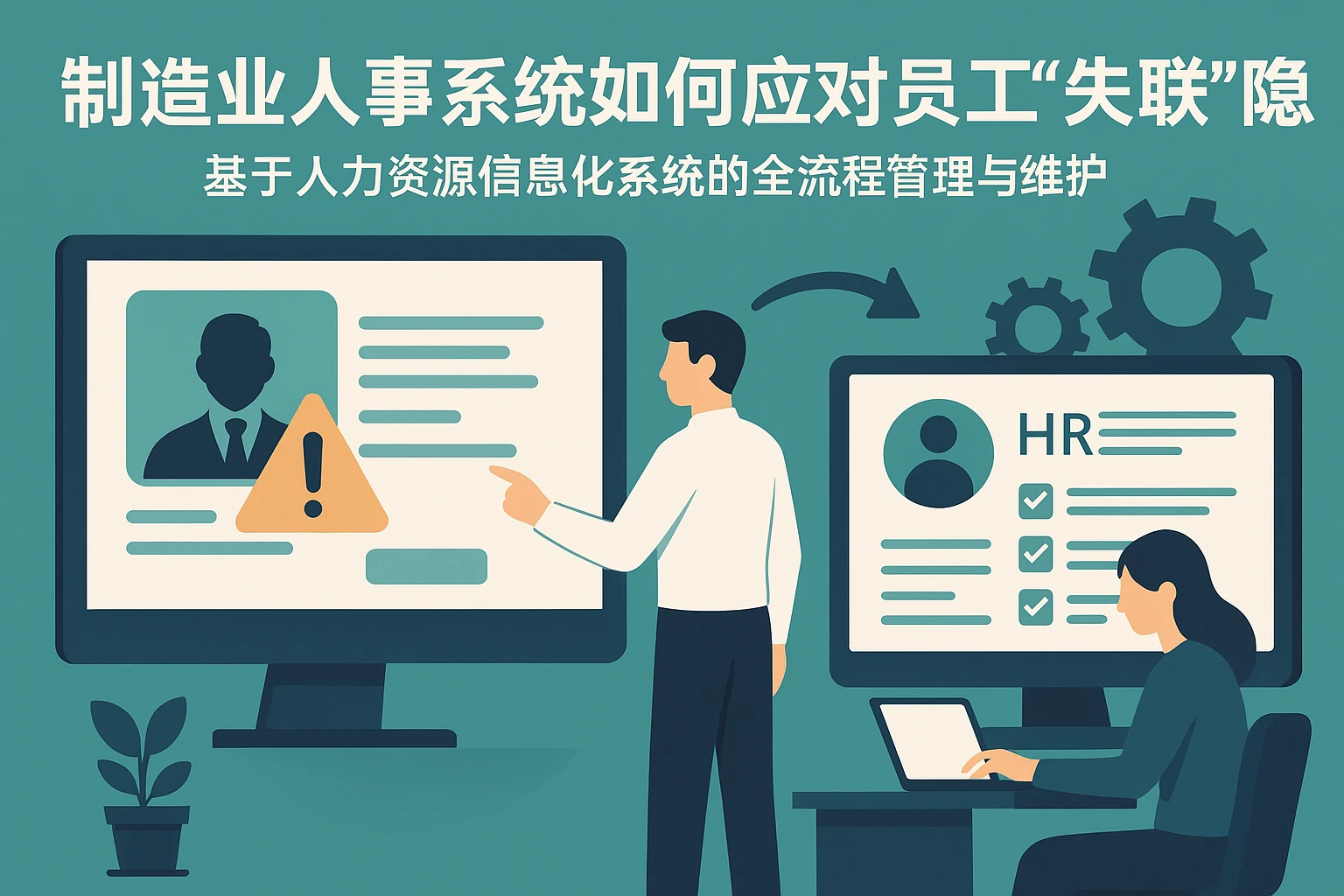 制造业人事系统如何应对员工“失联”隐患——基于人力资源信息化系统的全流程管理与维护