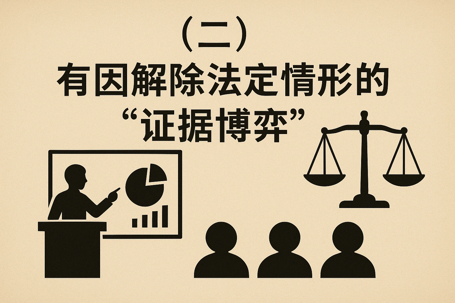 (二)有因解除:法定情形的“证据博弈”