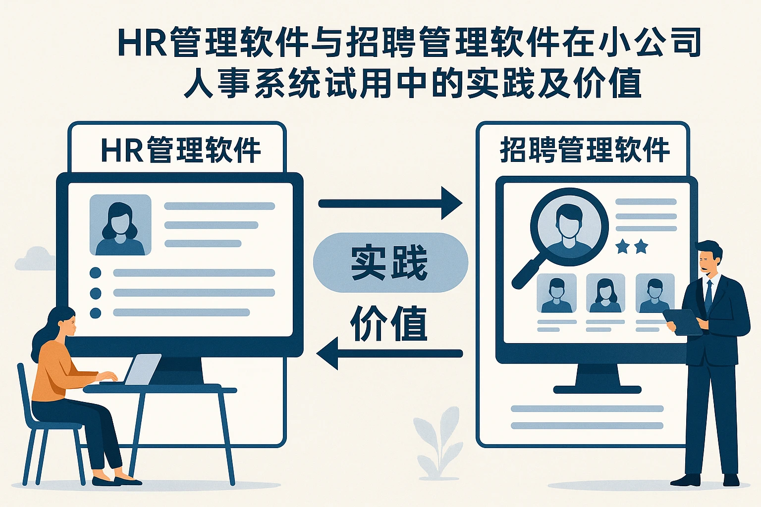 HR管理软件与招聘管理软件在小公司人事系统试用中的实践及价值