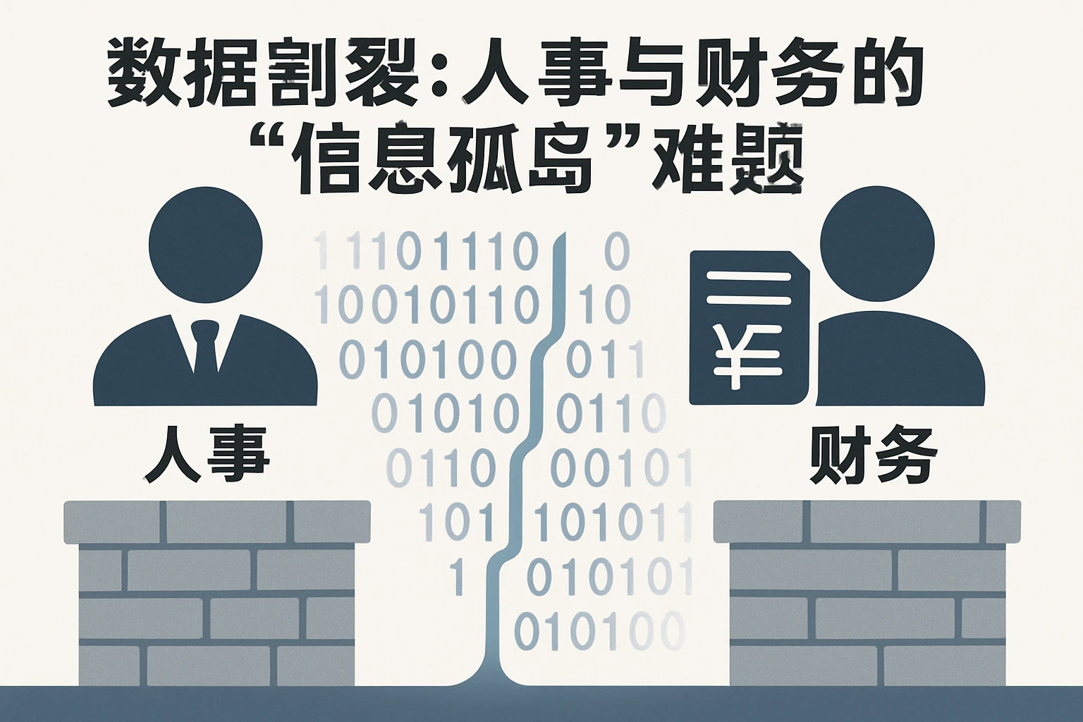2. 数据割裂：人事与财务的“信息孤岛”难题