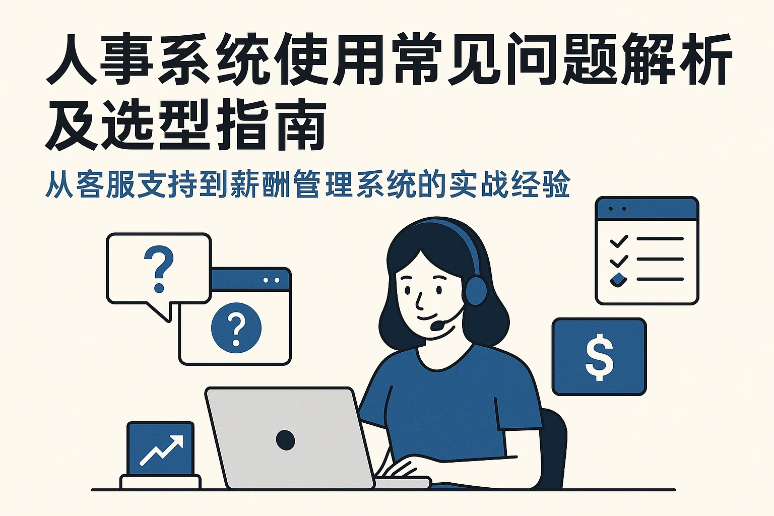 人事系统使用常见问题解析及选型指南——从客服支持到薪酬管理系统的实战经验