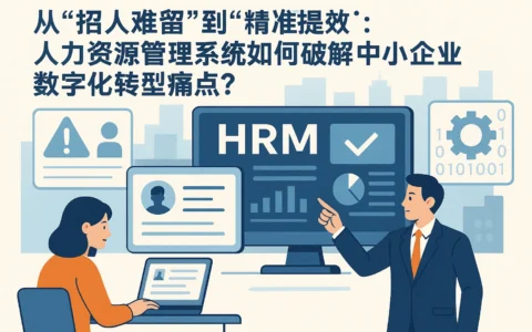 从“招人难留”到“精准提效”：人力资源管理系统如何破解中小企业数字化转型痛点？