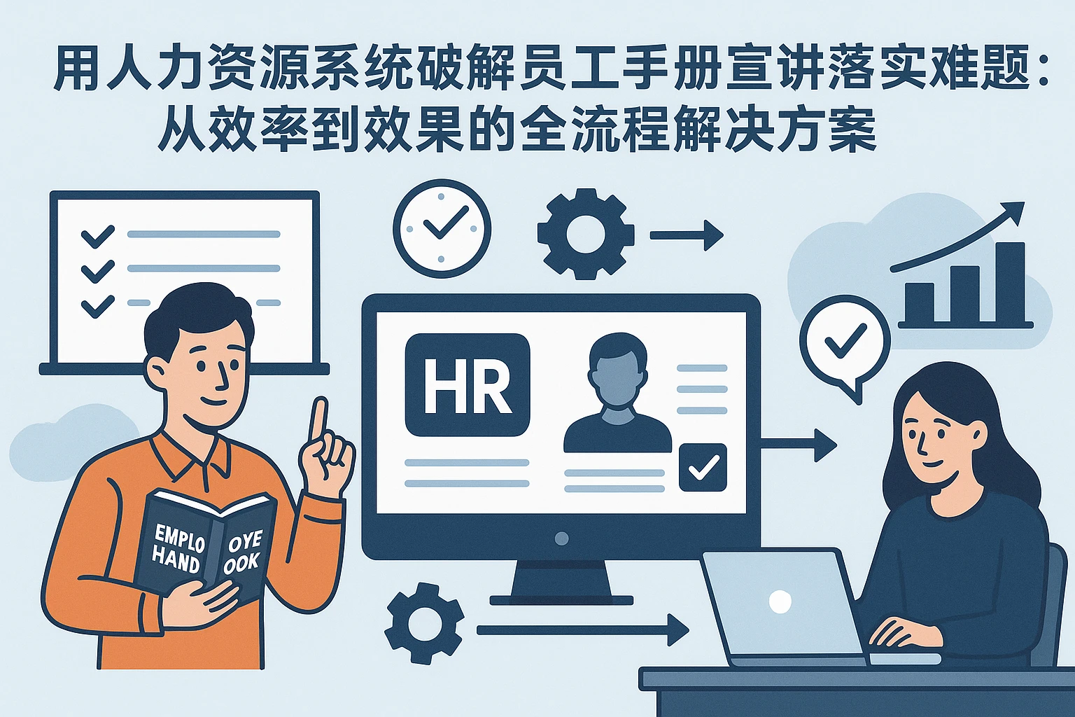 用人力资源系统破解员工手册宣讲落实难题：从效率到效果的全流程解决方案