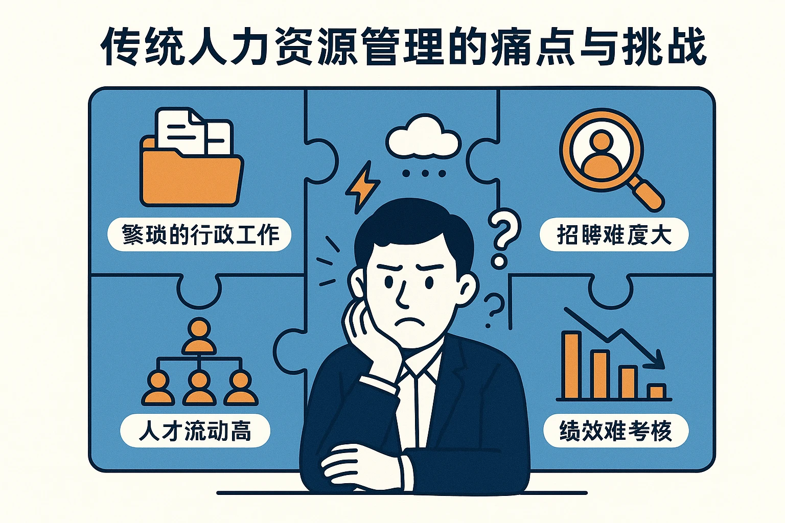 传统人力资源管理的痛点与挑战