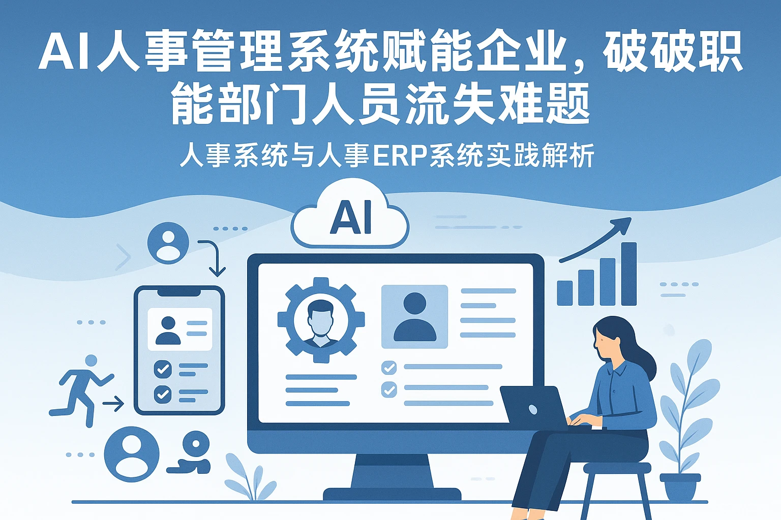 AI人事管理系统赋能企业，破解职能部门人员流失难题——人事系统与人事ERP系统实践解析