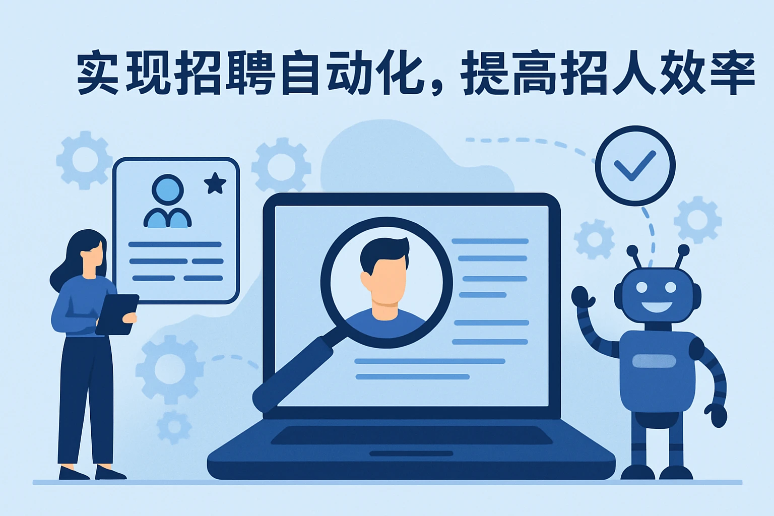 实现招聘自动化，提高招人效率