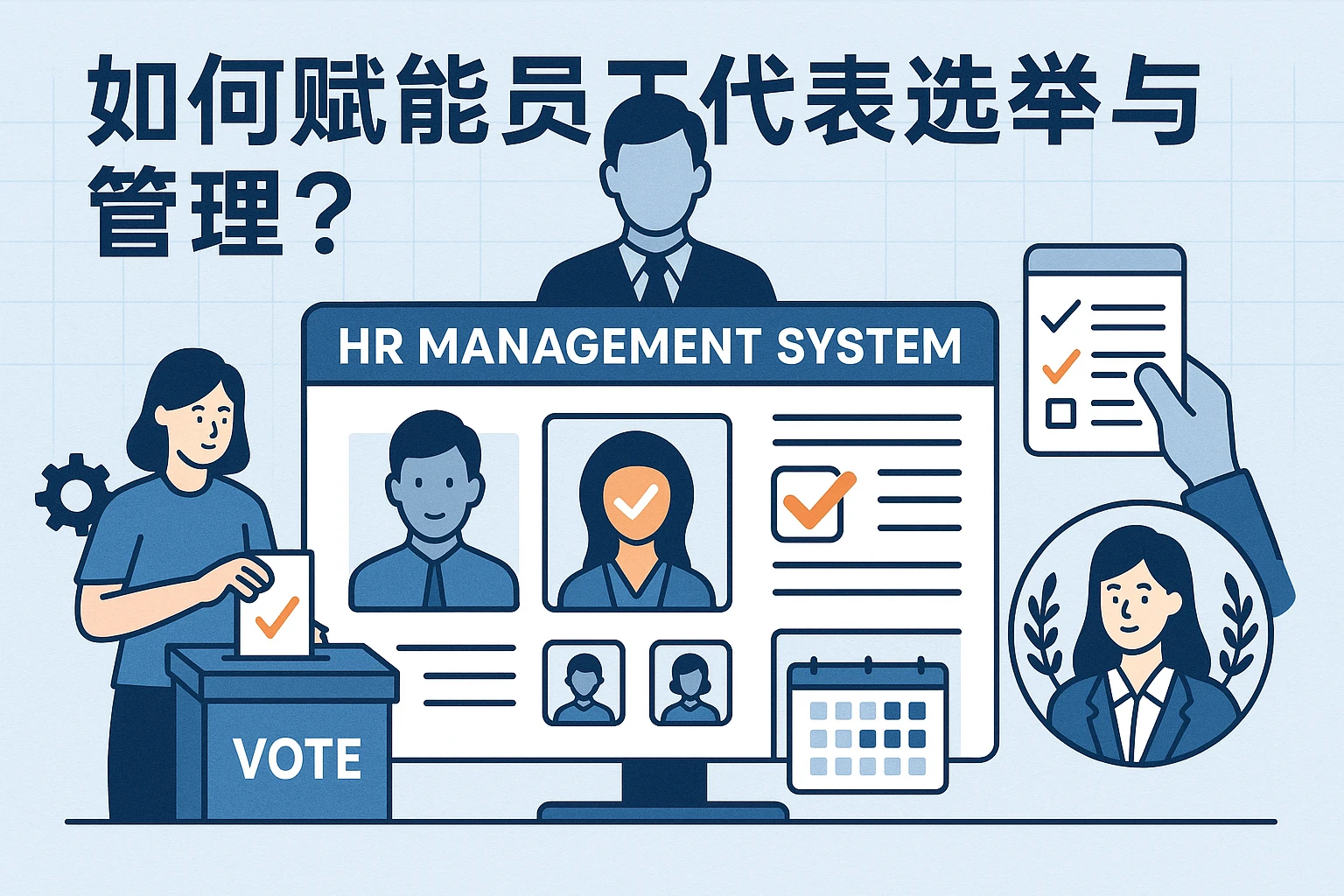 人力资源管理系统如何赋能员工代表选举与管理？
