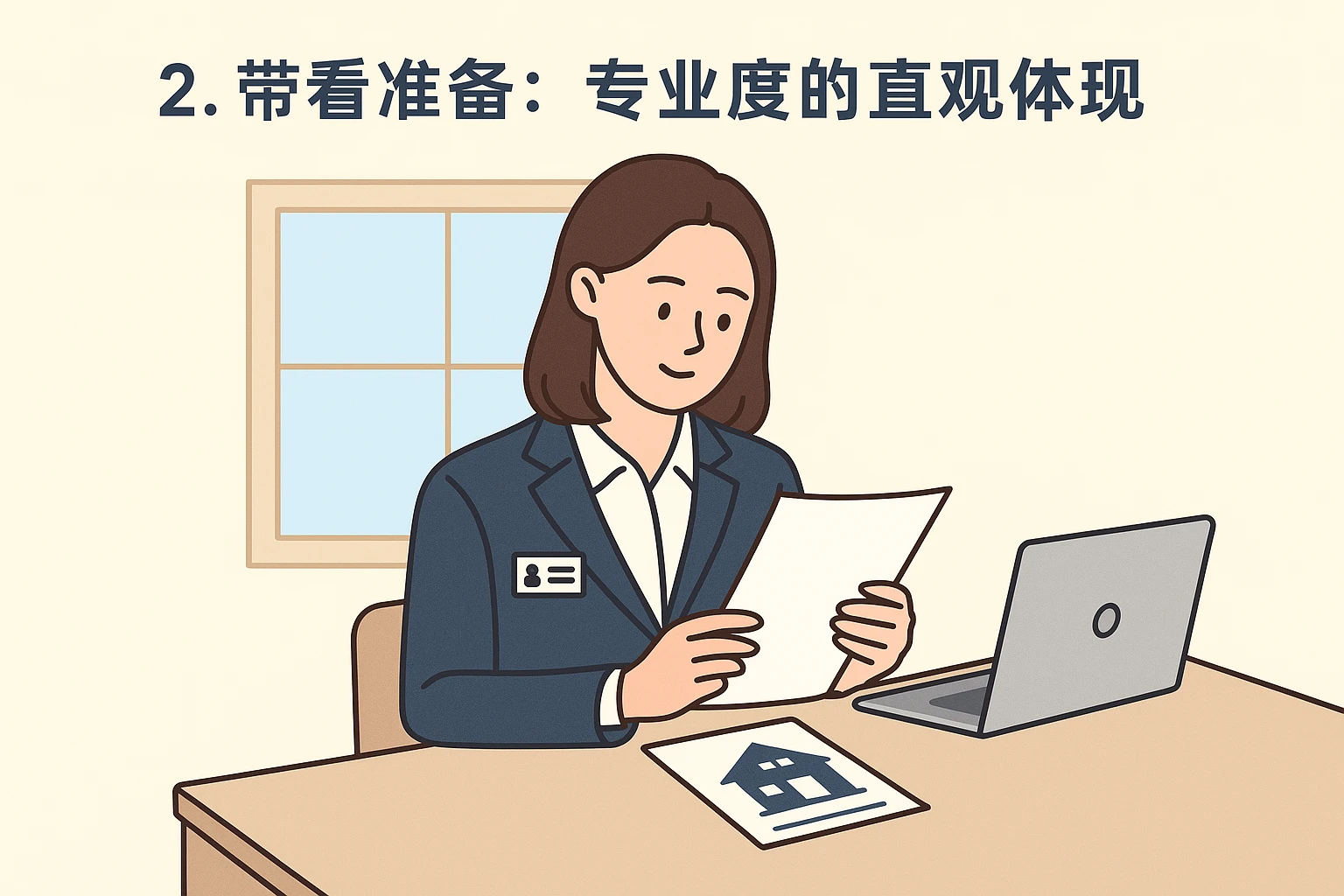 2. 带看准备：专业度的直观体现