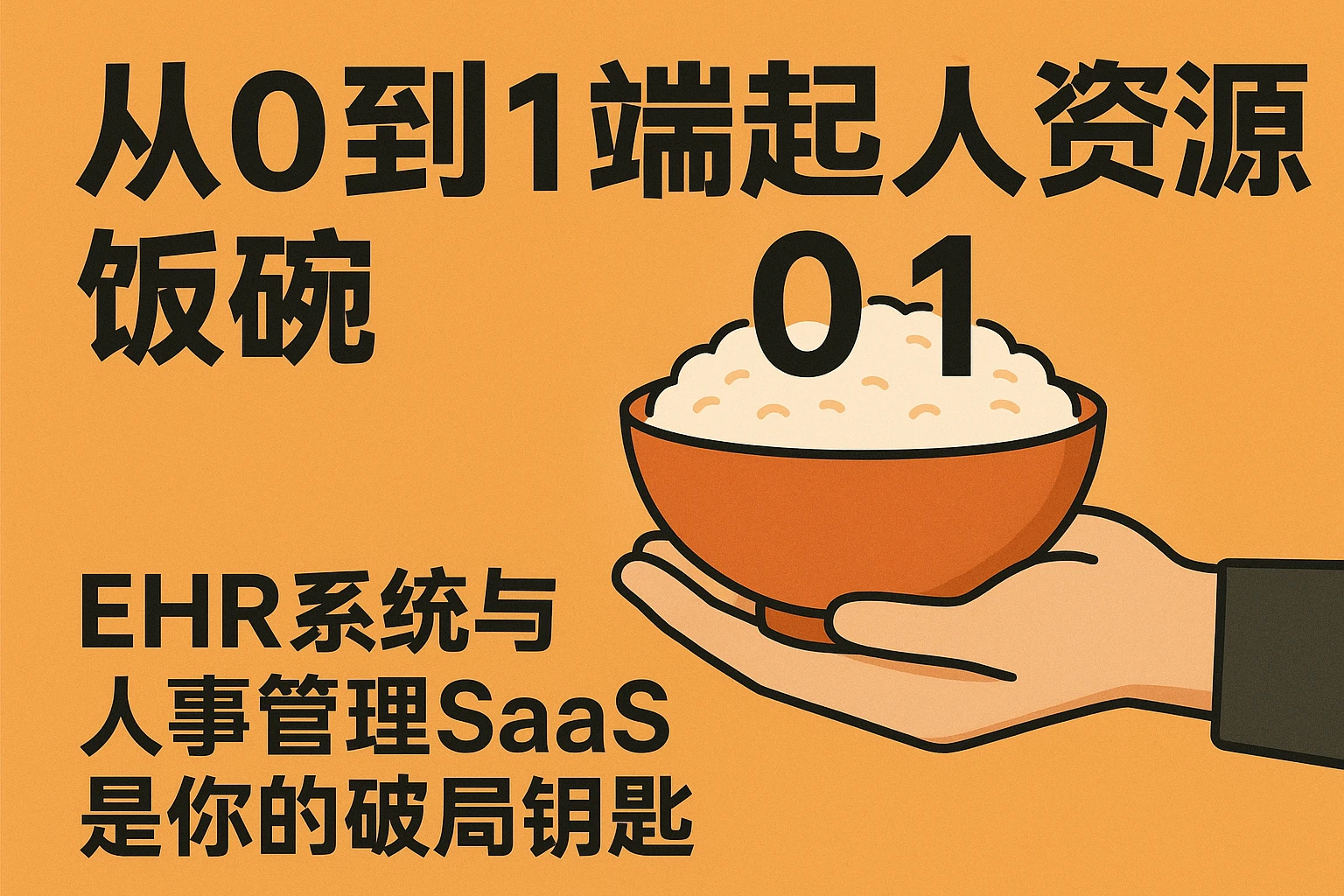 从0到1端起人力资源饭碗：ehr系统与人事管理SaaS是你的破局钥匙