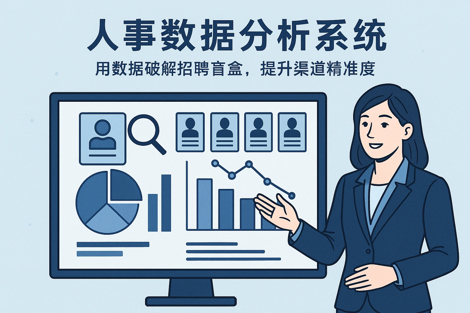 2. 人事数据分析系统：用数据破解招聘盲盒，提升渠道精准度