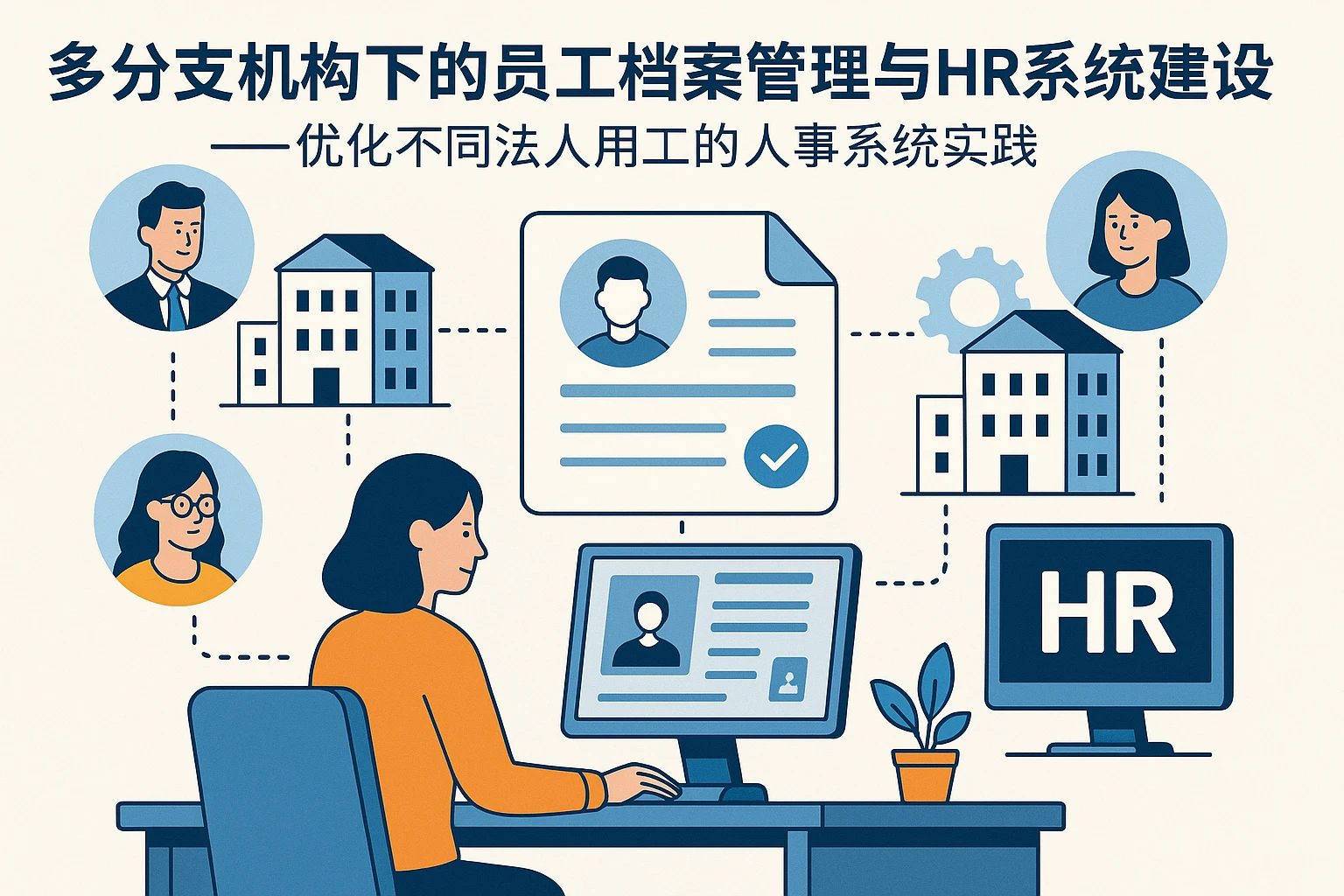 多分支机构下的员工档案管理与HR系统建设 —— 优化不同法人用工的人事系统实践