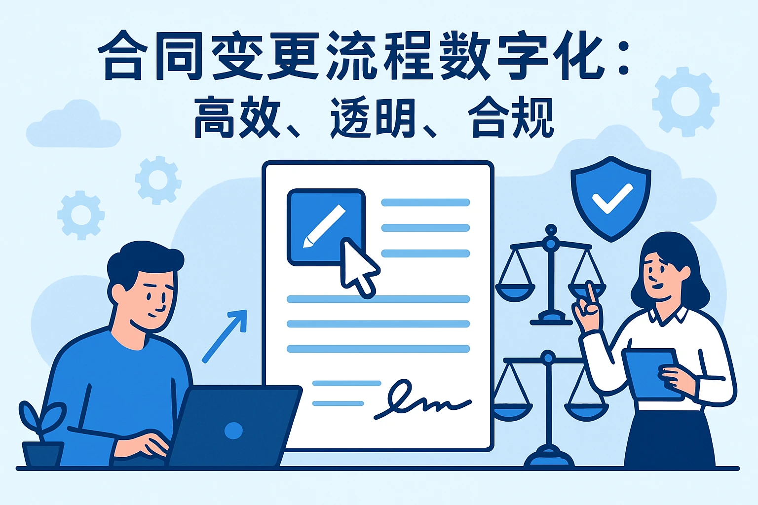 合同变更流程数字化：高效、透明、合规