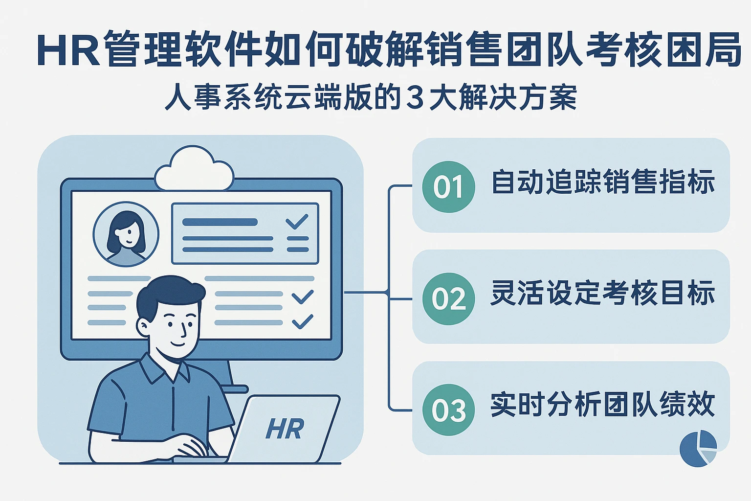HR管理软件如何破解销售团队考核困局？人事系统云端版的3大解决方案