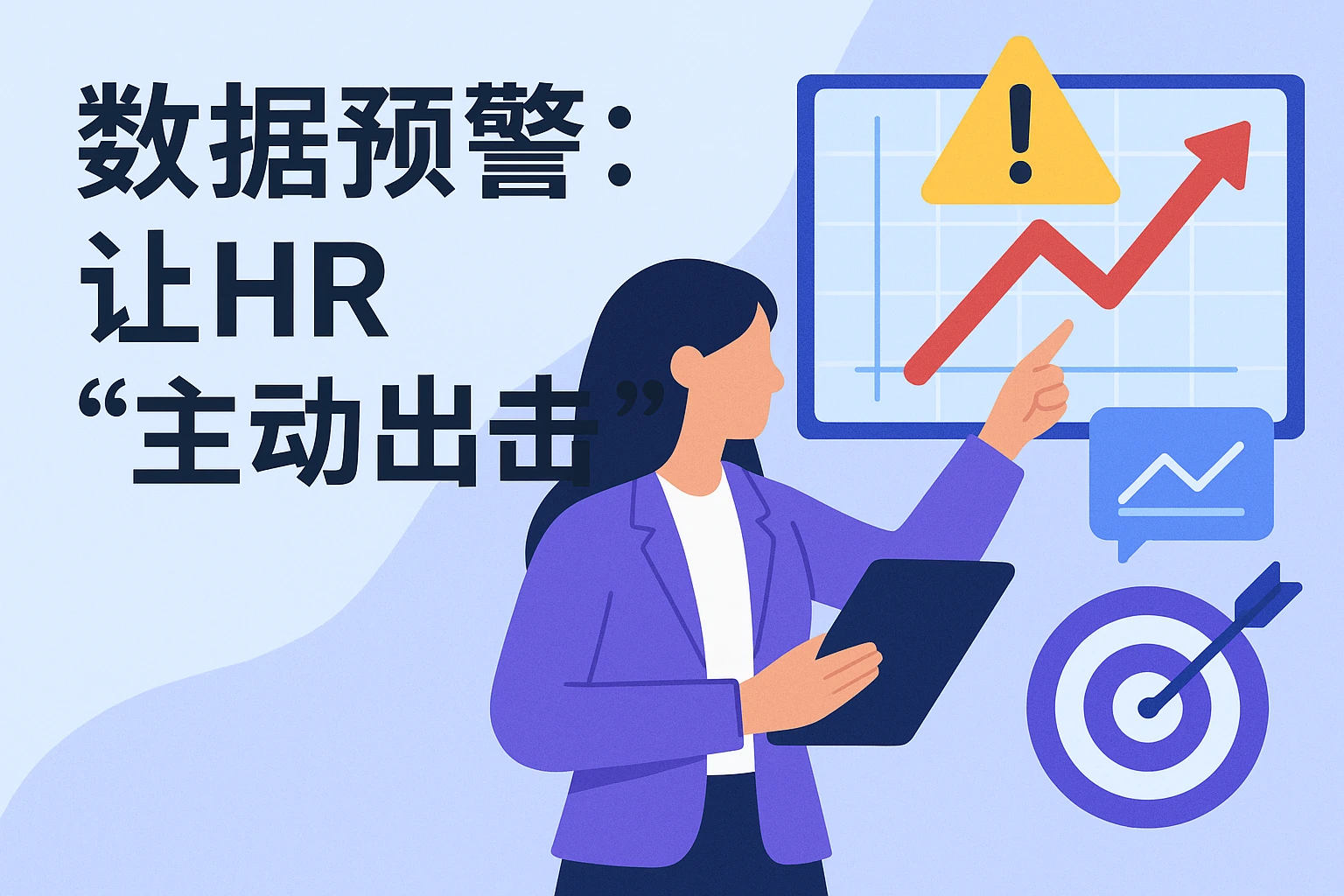 2. 数据预警：让HR“主动出击”