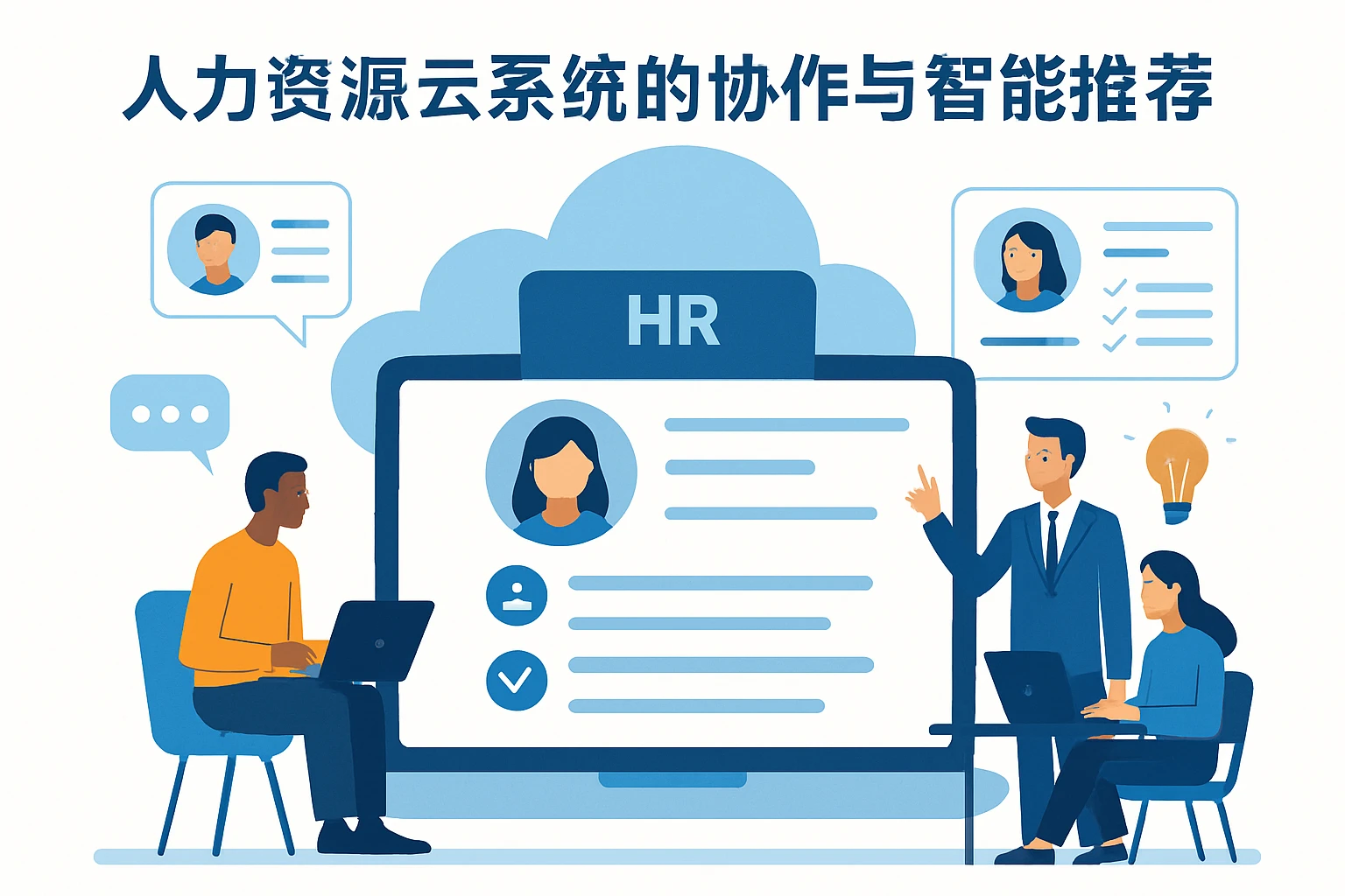 人力资源云系统的协作与智能推荐