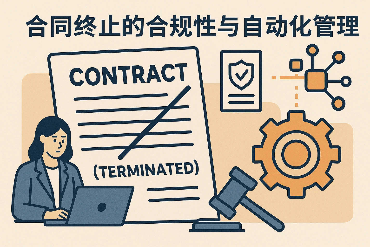 合同终止的合规性与自动化管理