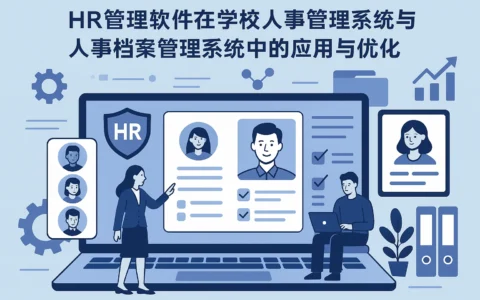 HR管理软件在学校人事管理系统与人事档案管理系统中的应用与优化