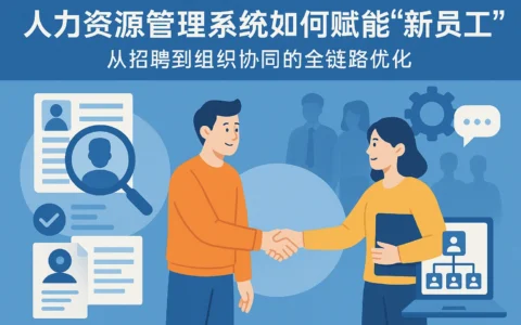 人力资源管理系统如何赋能“新员工阵营”：从招聘到组织协同的全链路优化