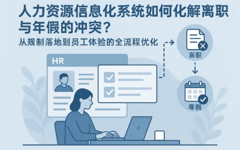 人力资源信息化系统如何化解离职与年假的冲突？从规则落地到员工体验的全流程优化