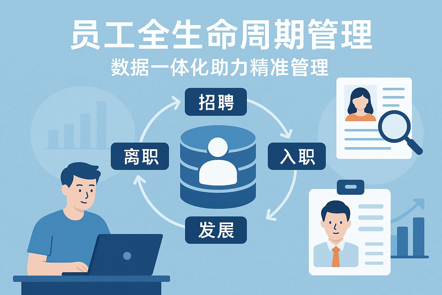 员工全生命周期管理：数据一体化助力精准管理