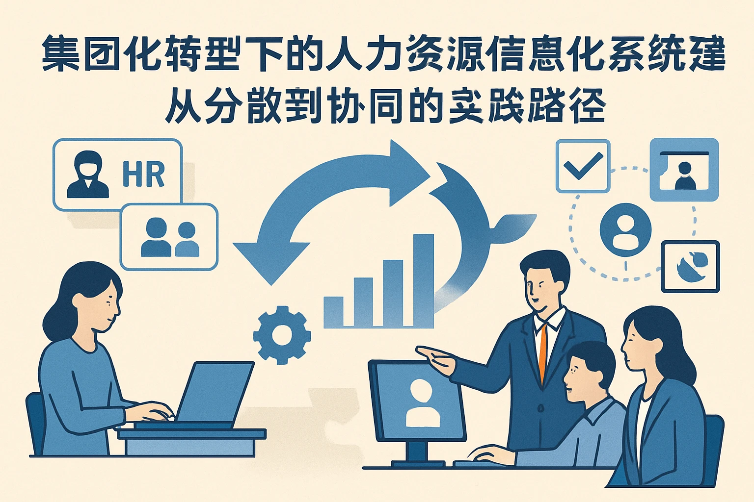 集团化转型下的人力资源信息化系统建设：从分散到协同的实践路径