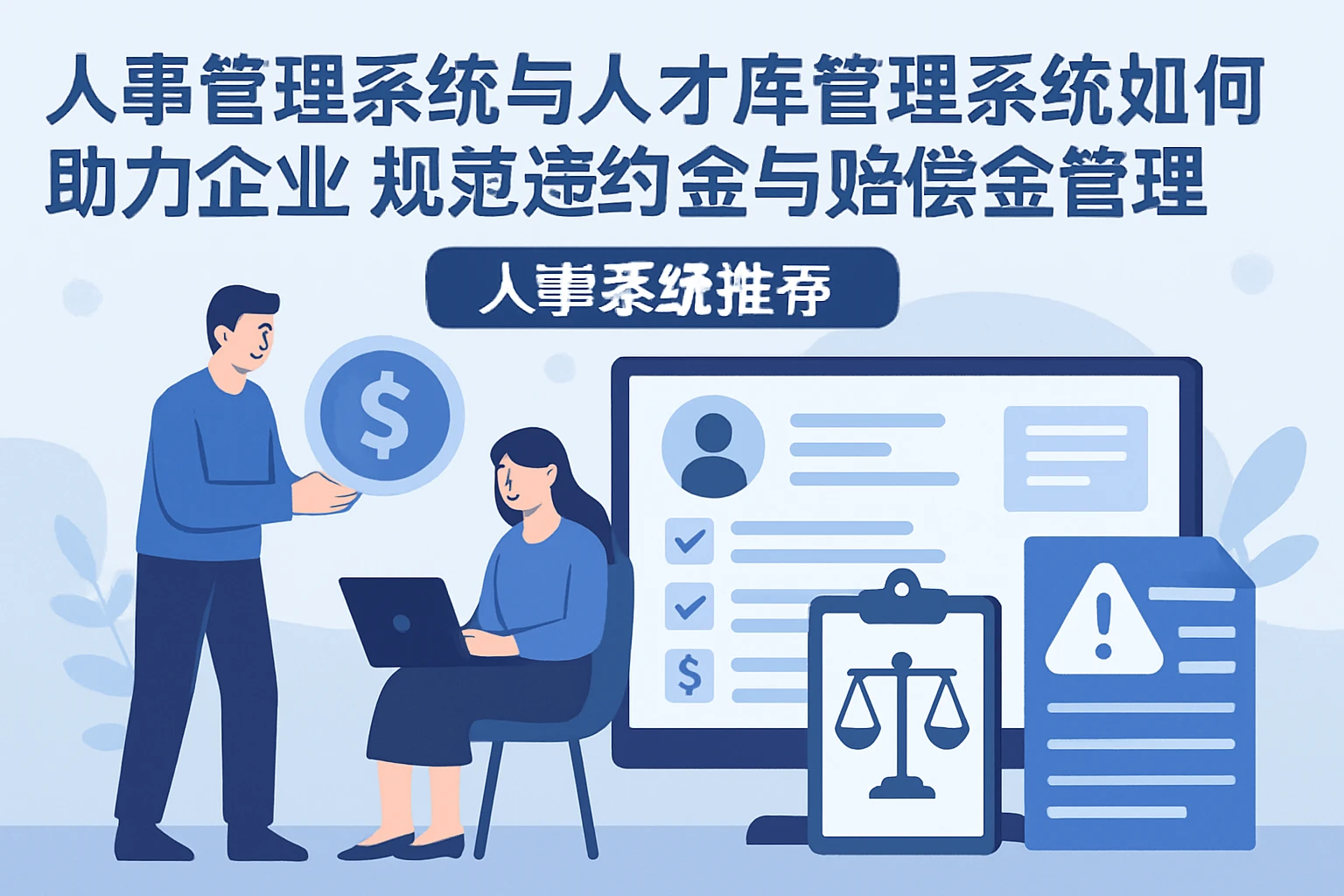 人事管理系统与人才库管理系统如何助力企业规范违约金与赔偿金管理——人事系统推荐