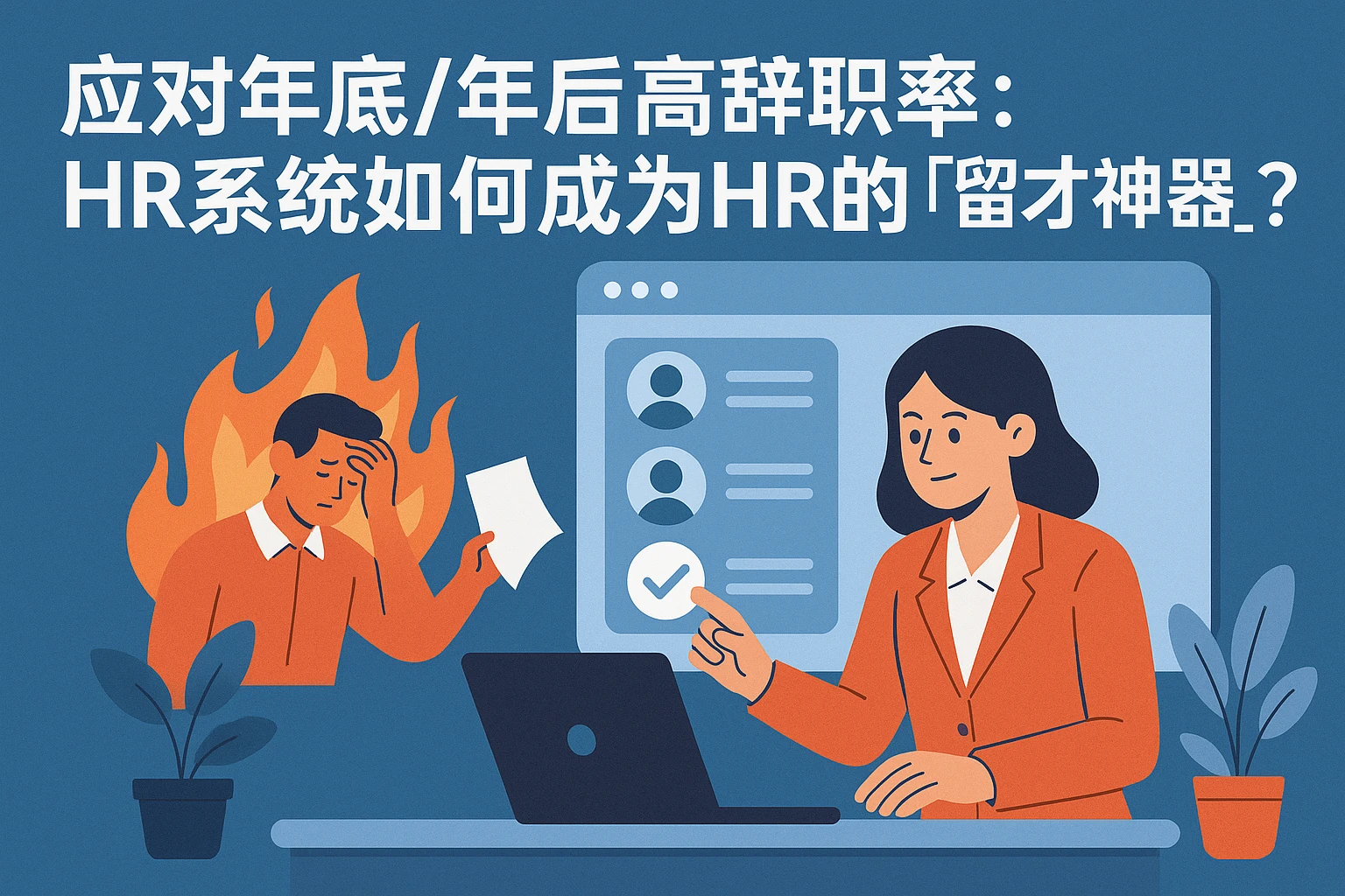 应对年底/年后高辞职率：HR系统如何成为HR的「留才神器」？