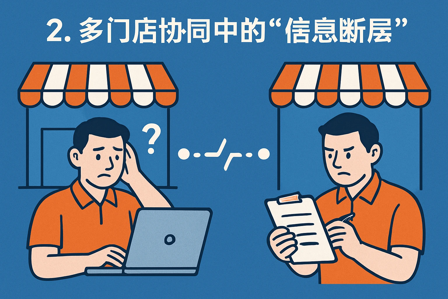 2. 多门店协同中的“信息断层”
