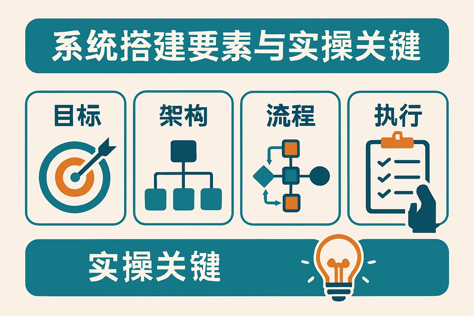 系统搭建要素与实操关键