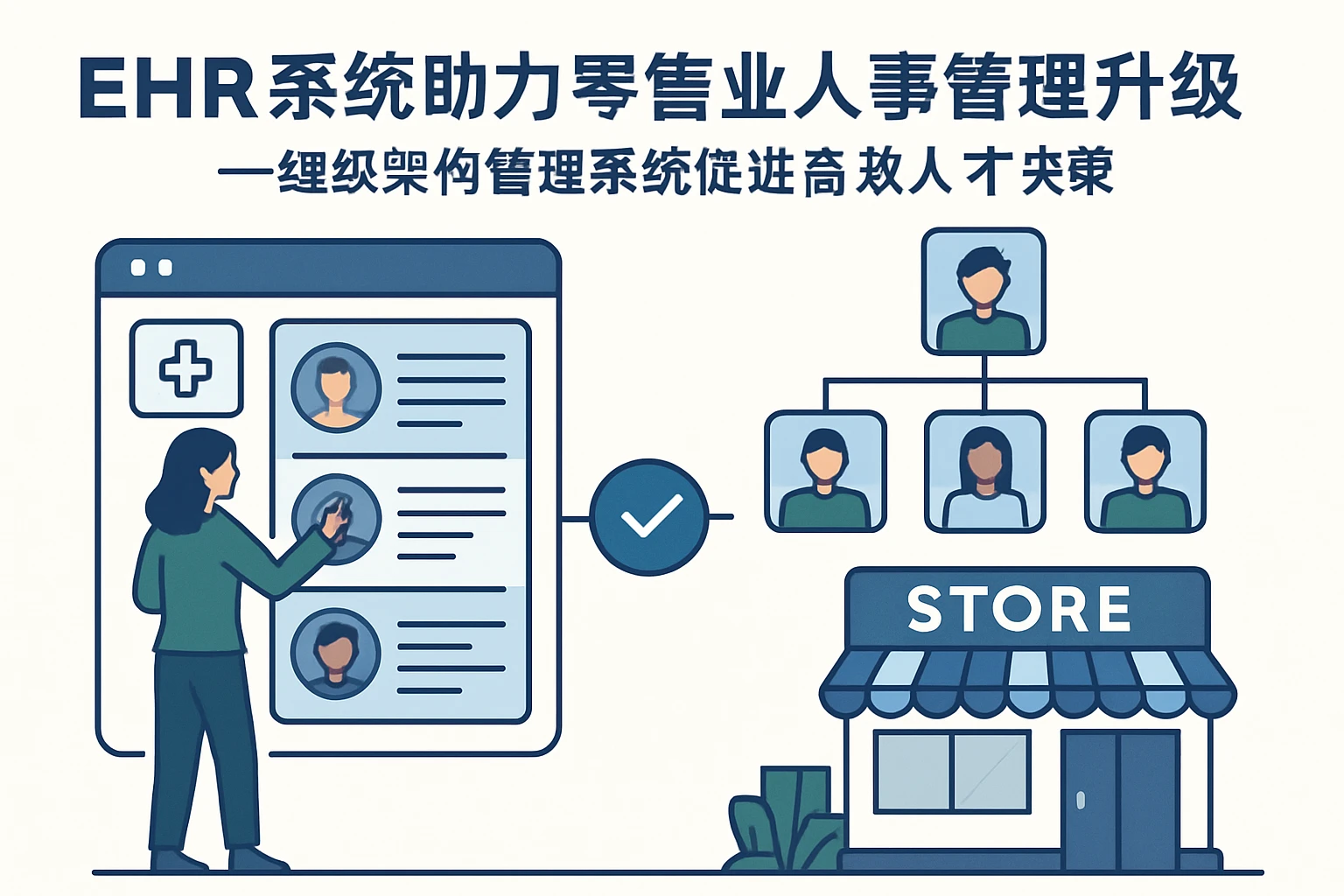 EHR系统助力零售业人事管理升级——组织架构管理系统促进高效人才决策