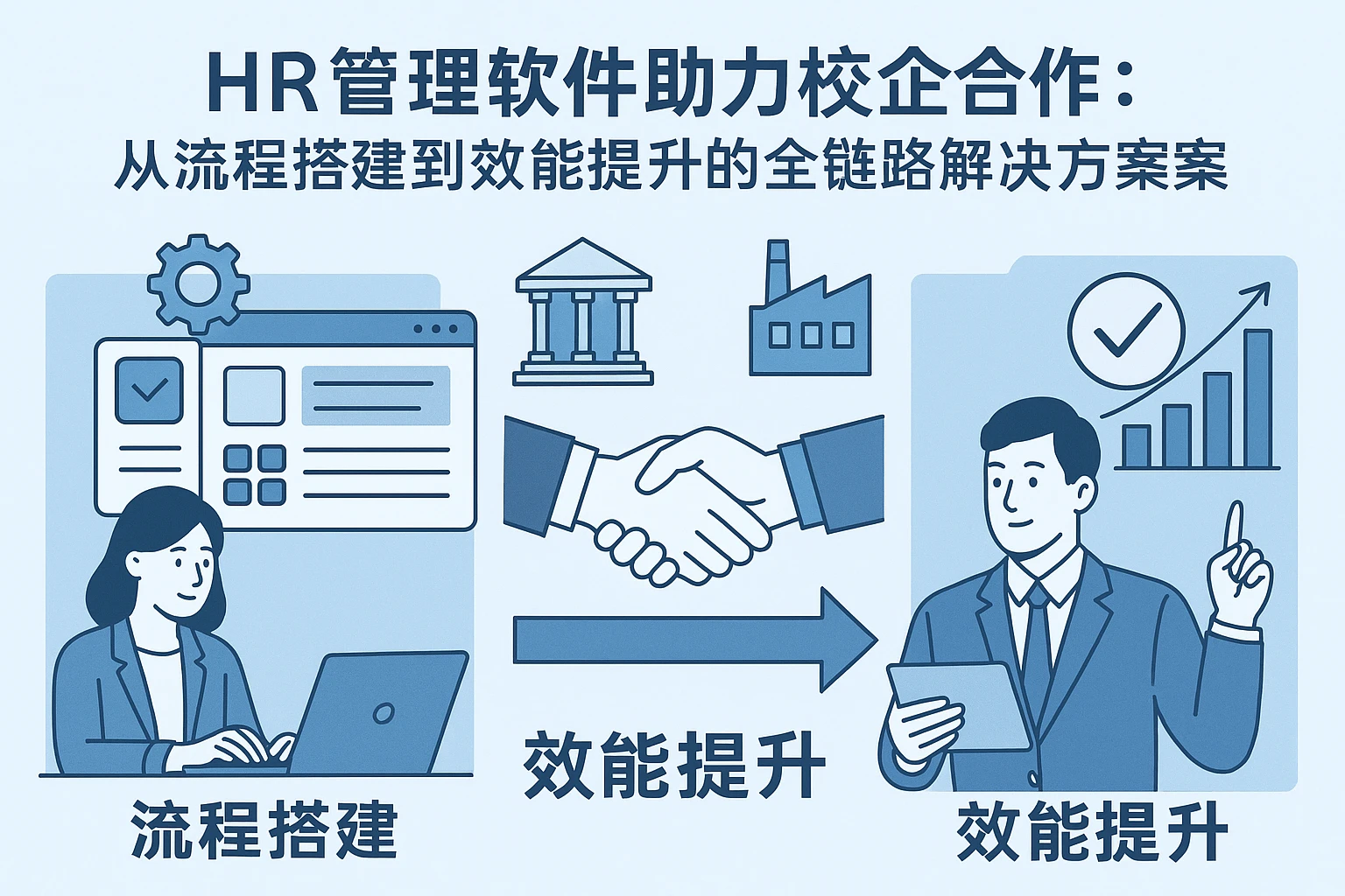 HR管理软件助力校企合作：从流程搭建到效能提升的全链路解决方案