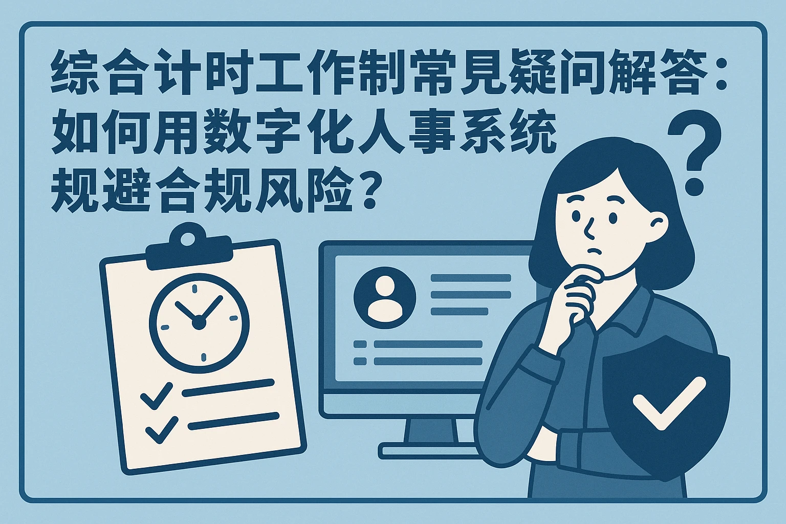 综合计时工作制常见疑问解答：如何用数字化人事系统规避合规风险？