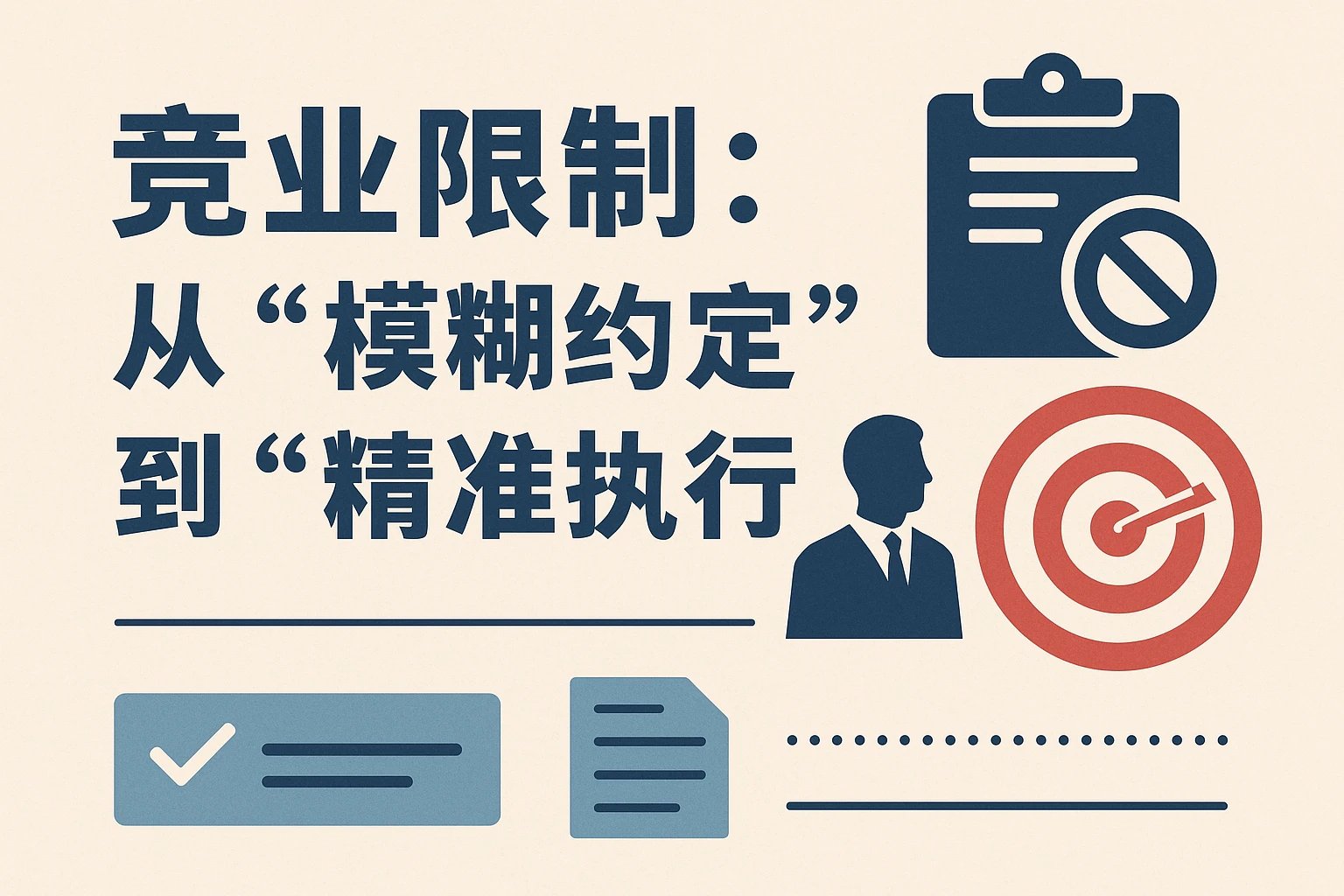 2. 竞业限制：从“模糊约定”到“精准执行”