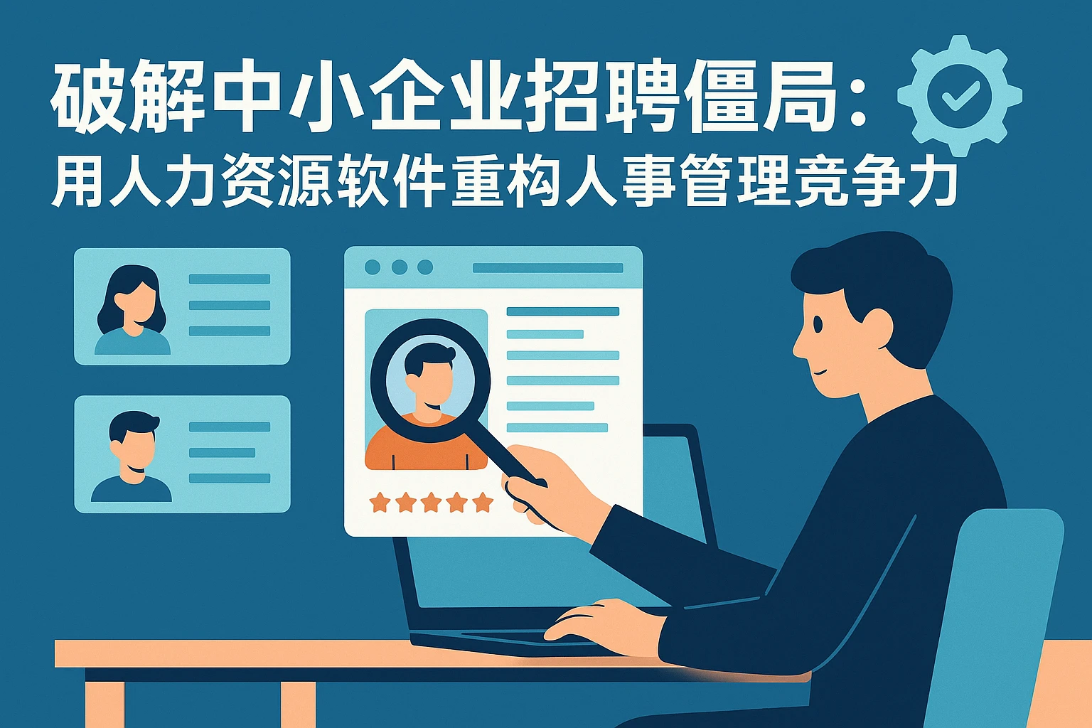 破解中小企业招聘僵局：用人力资源软件重构人事管理竞争力