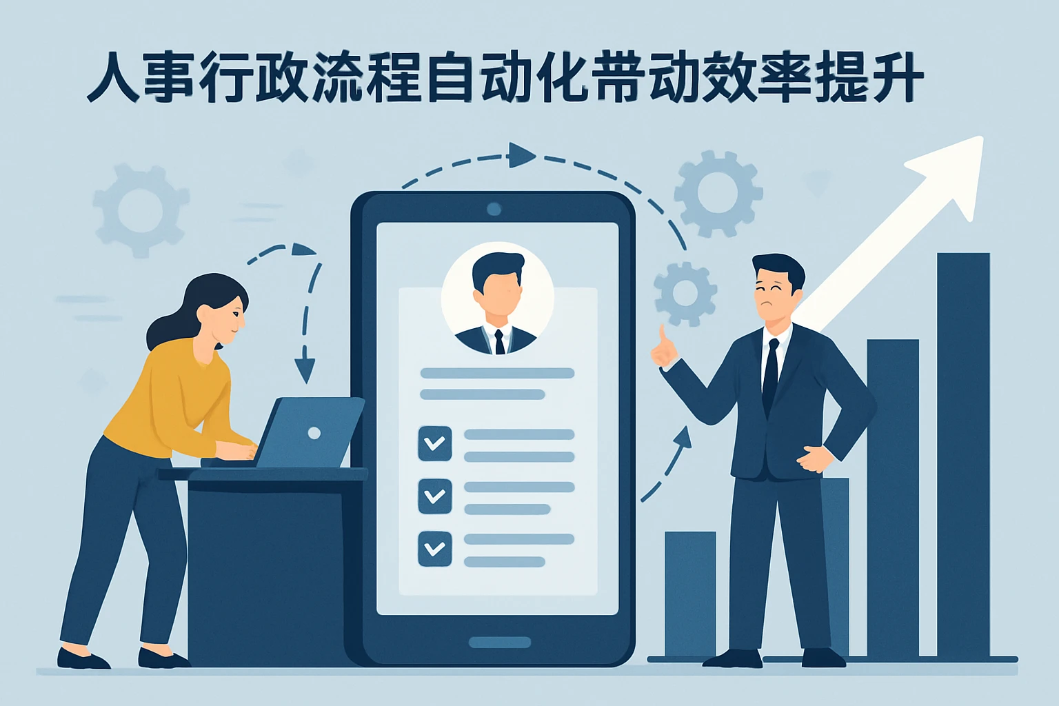 2. 人事行政流程自动化带动效率提升
