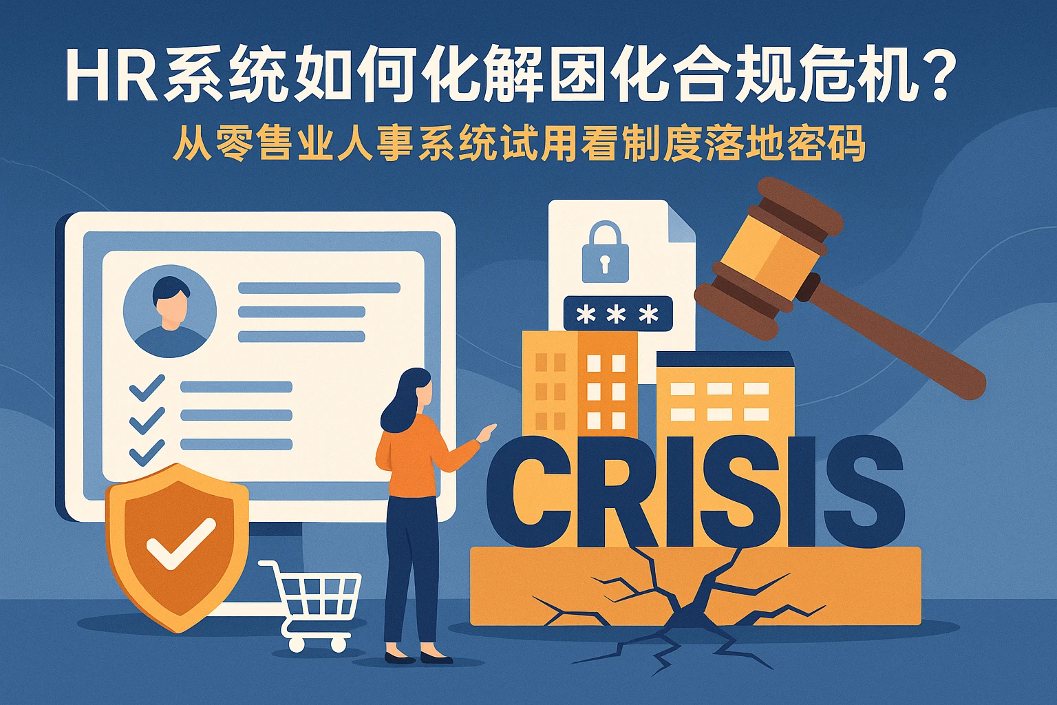 HR系统如何化解集团化企业合规危机？从零售业人事系统试用看制度落地密码