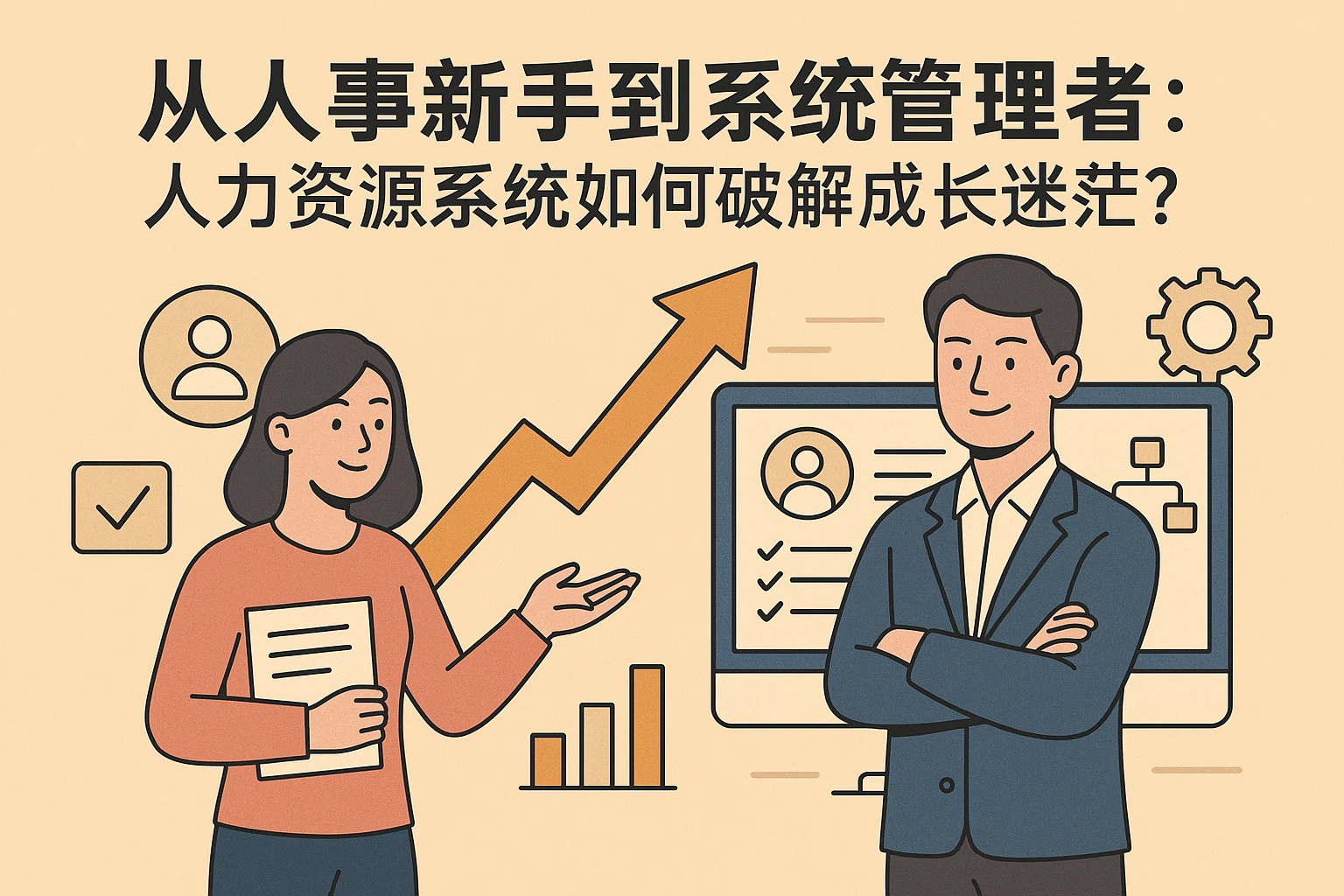 从人事新手到系统管理者：人力资源系统如何破解成长迷茫？