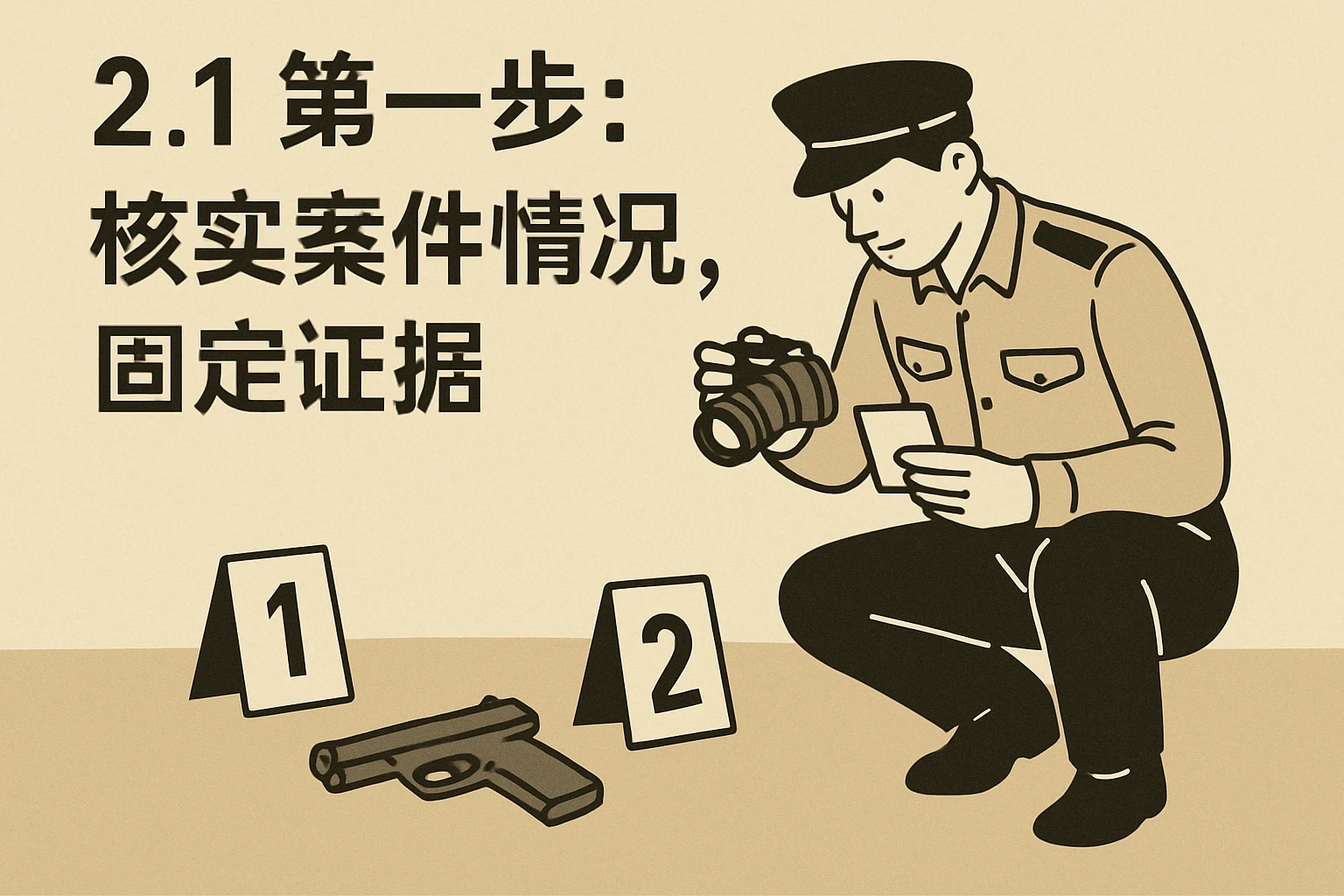 2.1 第一步：核实案件情况，固定证据