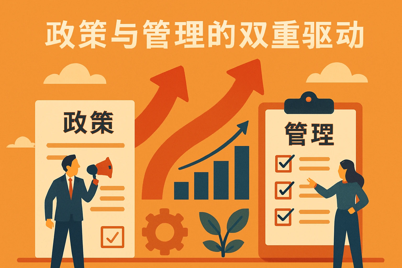 1. 政策与管理的双重驱动
