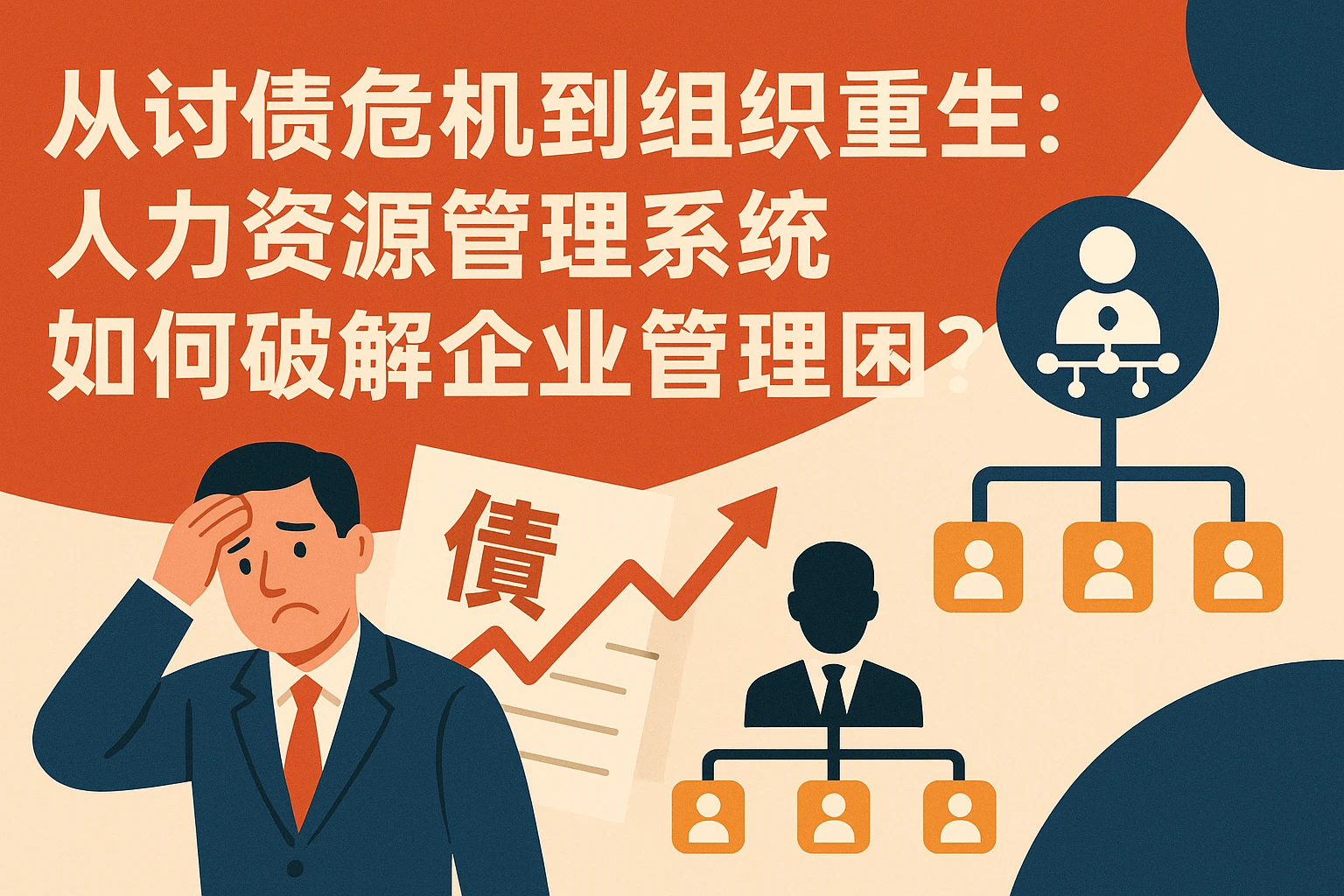 从讨债危机到组织重生：人力资源管理系统如何破解企业管理困局？