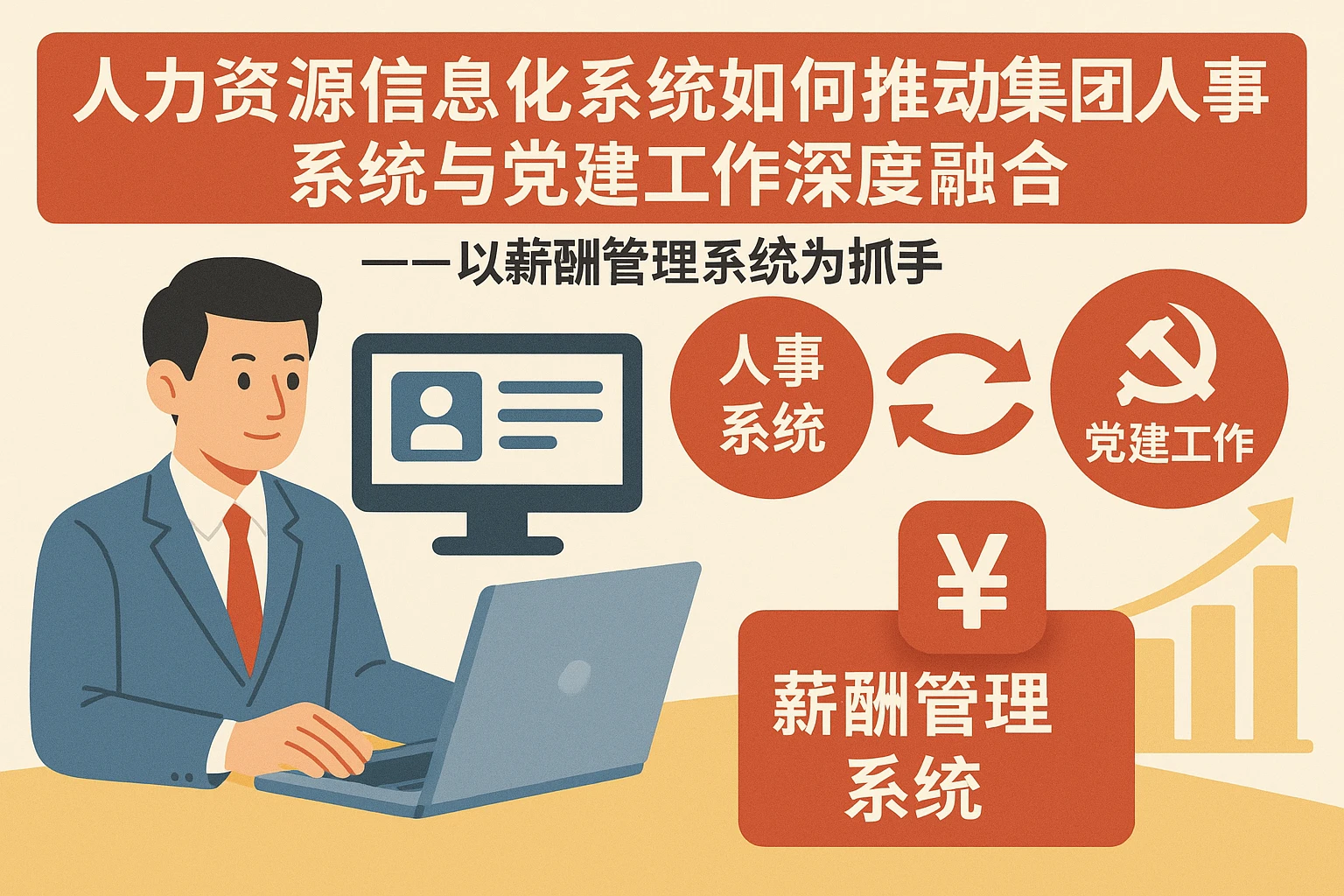 人力资源信息化系统如何推动集团人事系统与党建工作深度融合——以薪酬管理系统为抓手