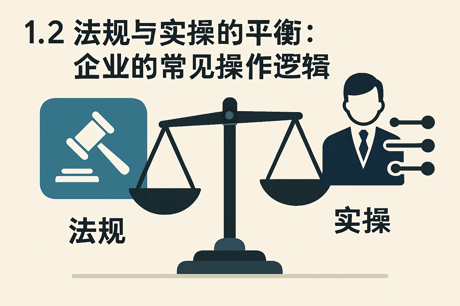 1.2 法规与实操的平衡：企业的常见操作逻辑