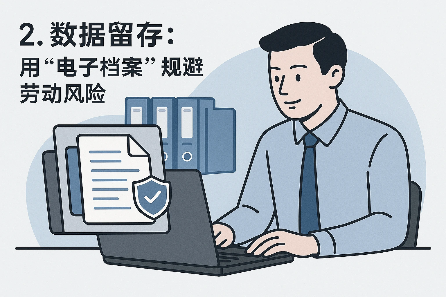 2. 数据留存：用“电子档案”规避劳动风险