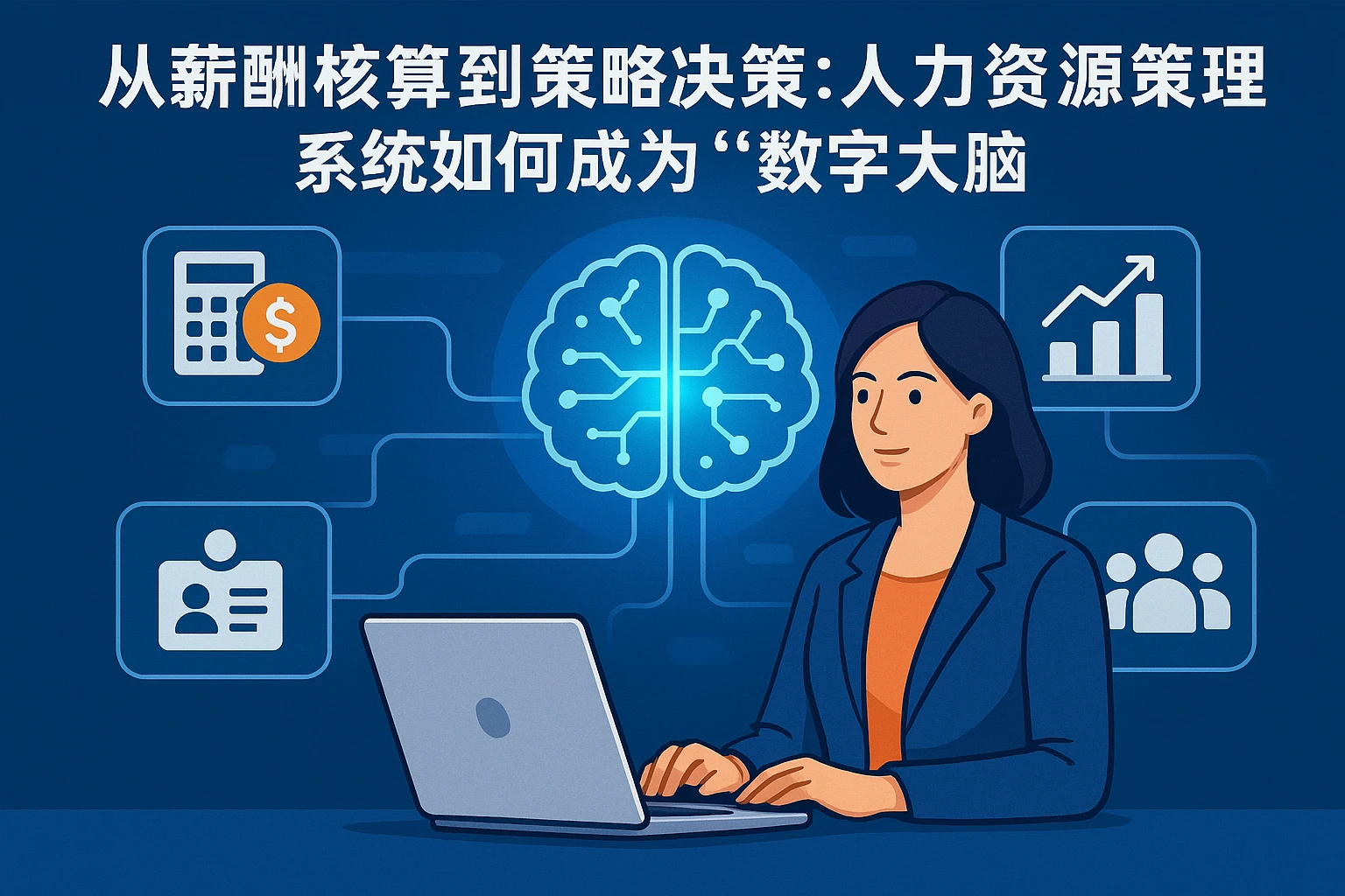 从薪酬核算到战略决策：人力资源管理系统如何成为企业的“数字大脑”