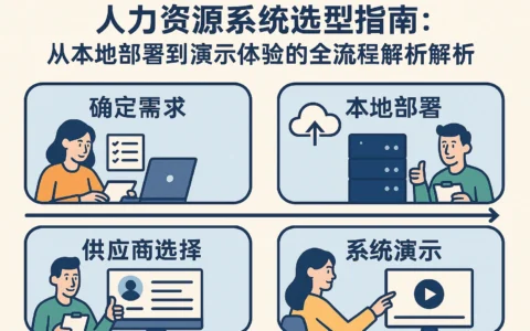 人力资源系统选型指南：从本地部署到演示体验的全流程解析