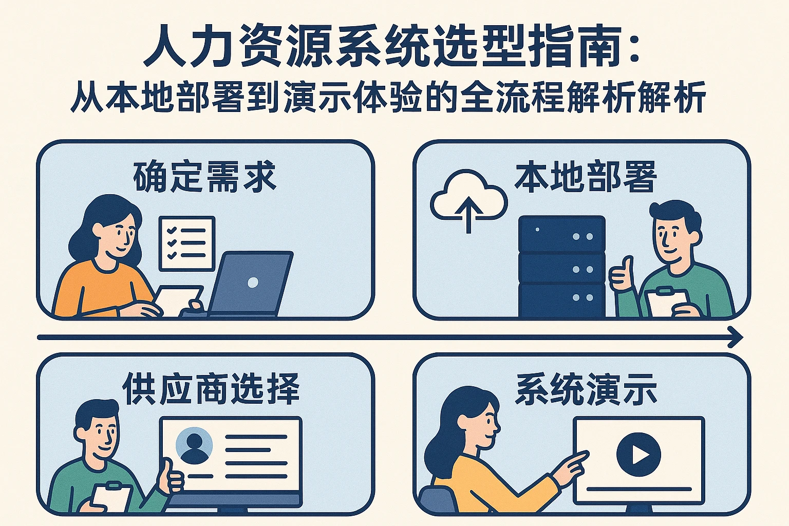 人力资源系统选型指南：从本地部署到演示体验的全流程解析