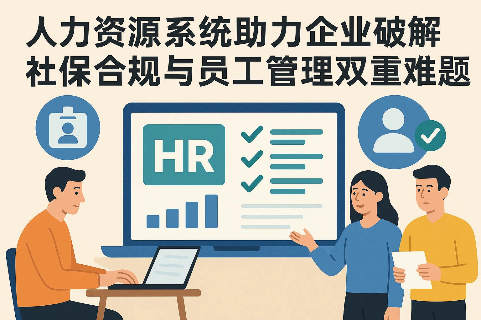 人力资源系统助力企业破解社保合规与员工管理双重难题