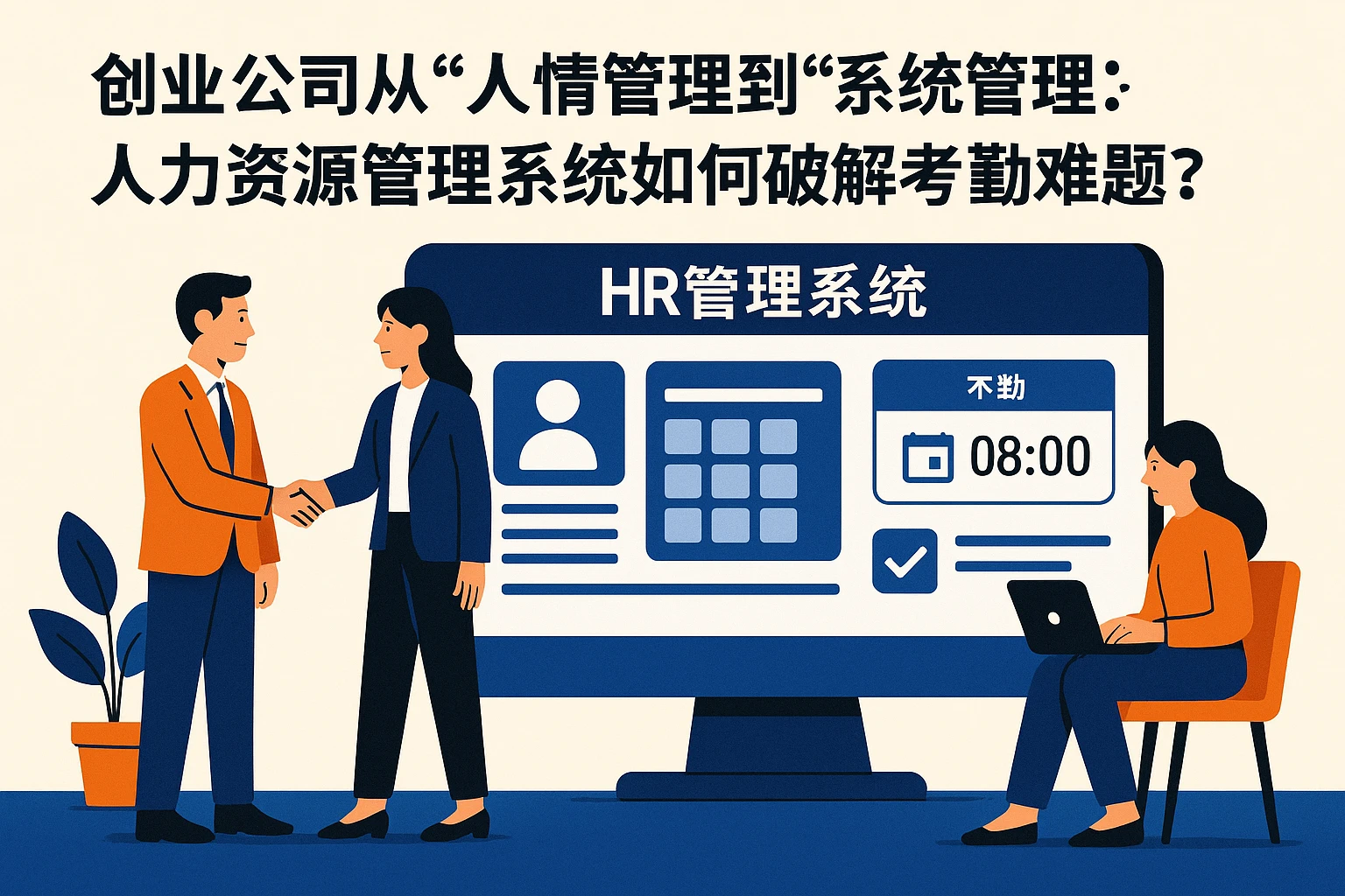 创业公司从“人情管理”到“系统管理”：人力资源管理系统如何破解考勤难题？